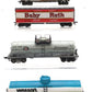 Assorted HO Scale Freight Cars: 73510, 5342, 74425, 9876 [4] VG