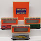 Lionel 6-19257 O Gauge Western Pacific 6464 Series II Boxcars (Set of 3) EX/Box