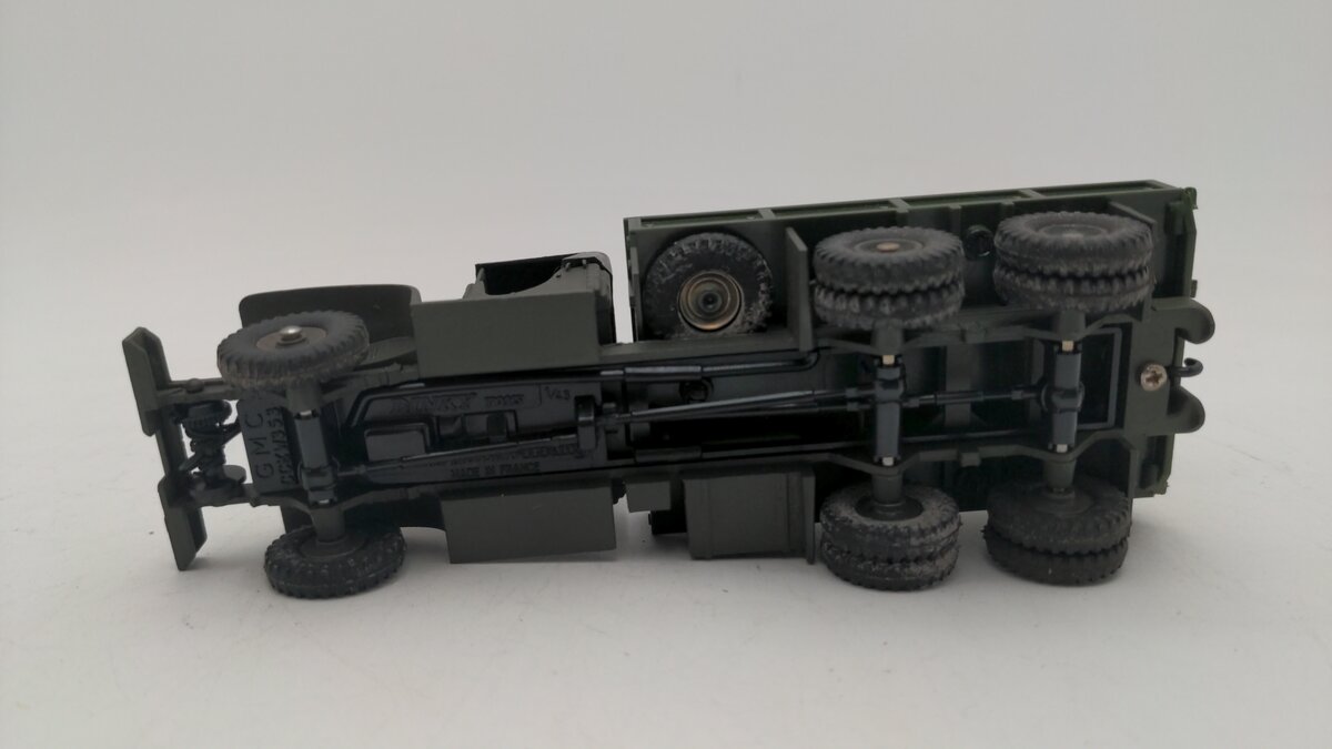 Dinky 808 1:43 Scale GMC 6 X 6 Military Tow Truck Camion G.M.C. Die Cast EX/Box