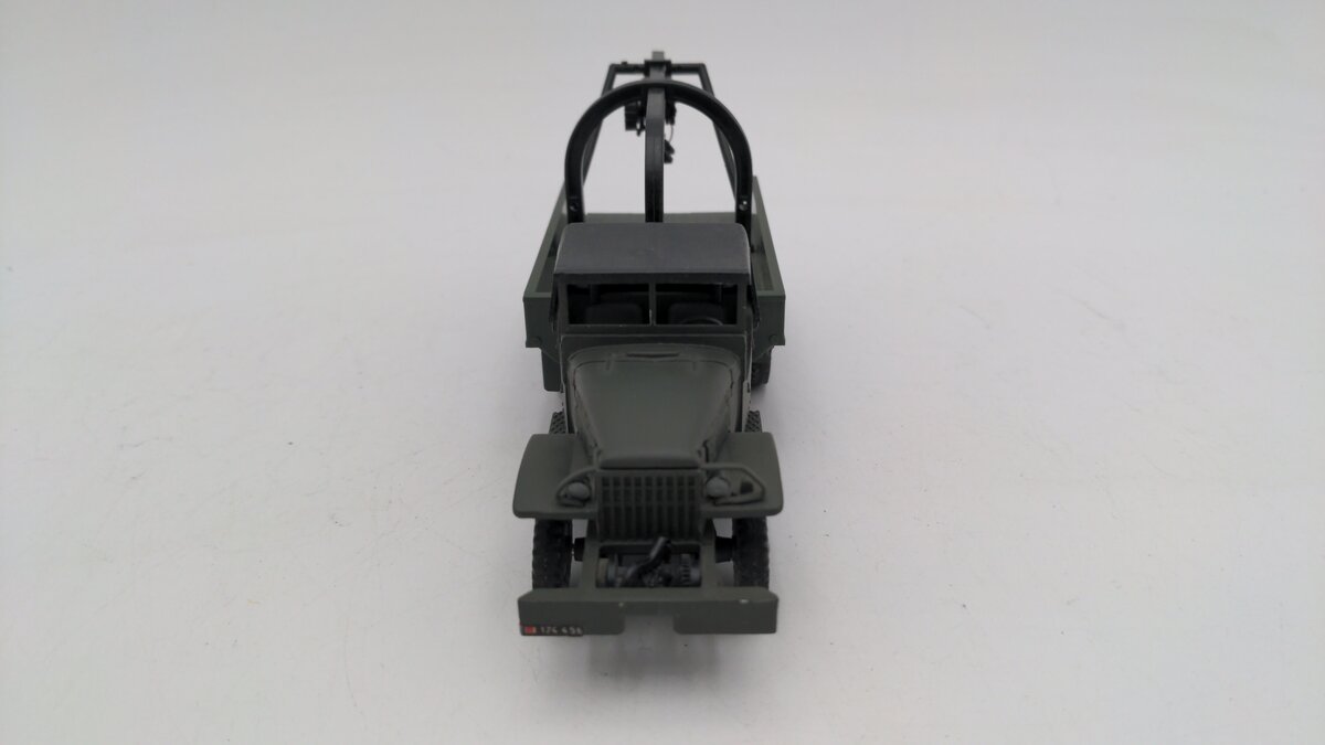 Dinky 808 1:43 Scale GMC 6 X 6 Military Tow Truck Camion G.M.C. Die Cast EX/Box