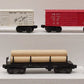 Lionel Vintage O Freight Cars 6050, 6162, 6014, 6017, 3461, 3376 6401-25 [7] VG