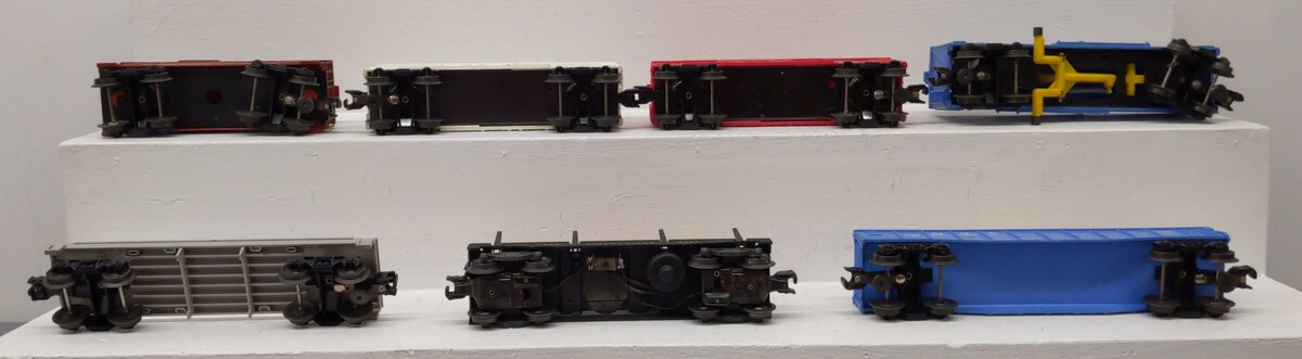 Lionel Vintage O Freight Cars 6050, 6162, 6014, 6017, 3461, 3376 6401-25 [7] VG