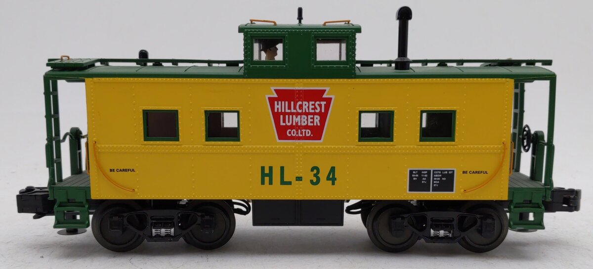 MTH 30-7769 Hillcrest Lumber Caboose HL-34 VG