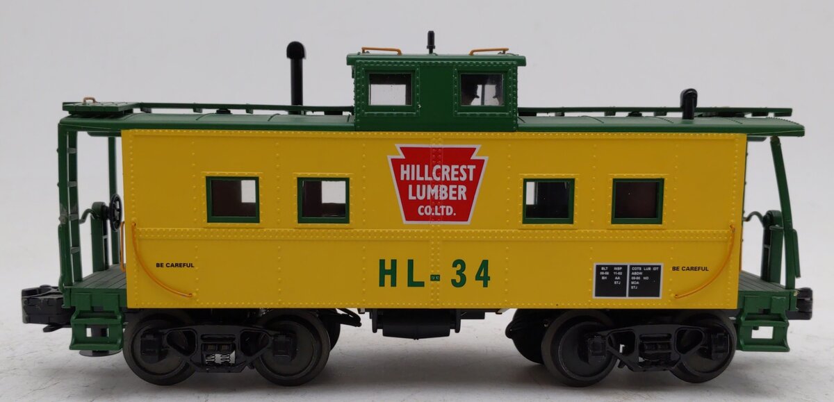 MTH 30-7769 Hillcrest Lumber Caboose HL-34 VG