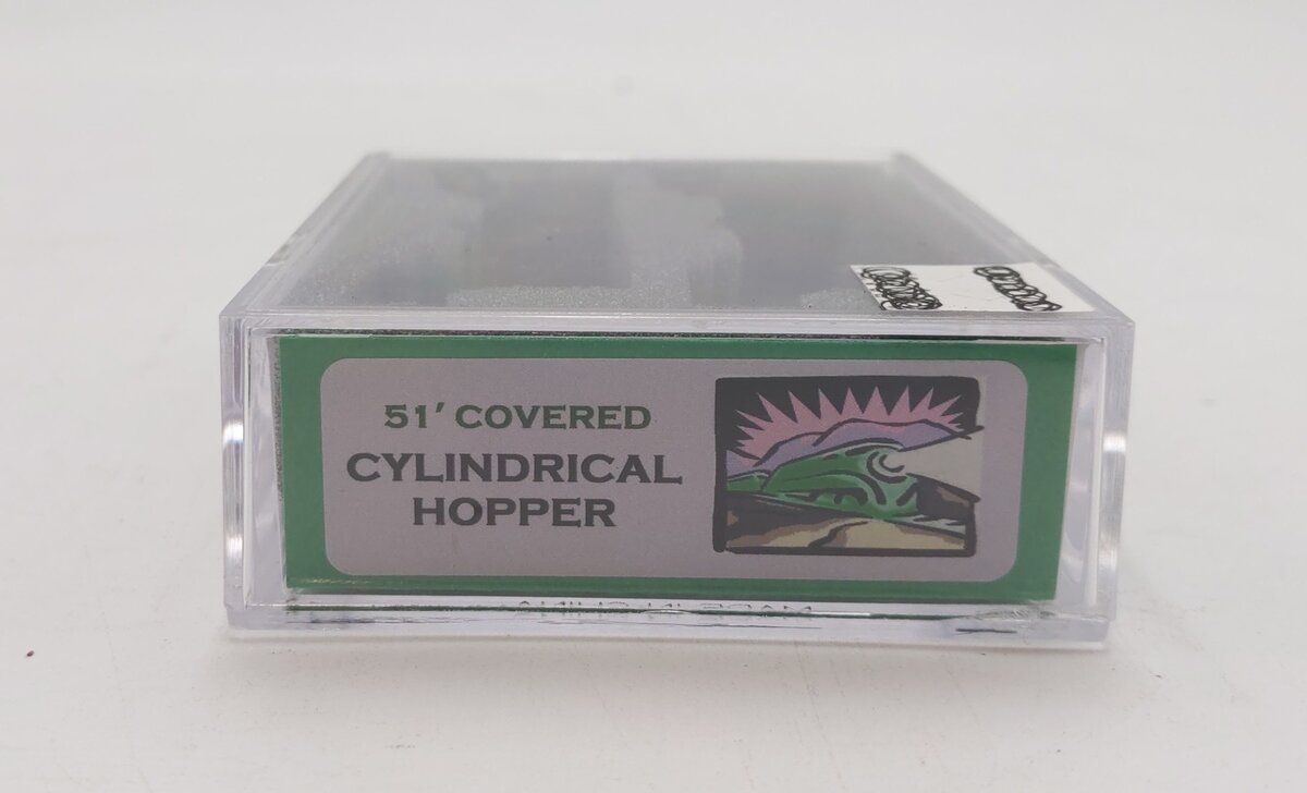 Uncle Will's Z BN 51' Covered Cylindrical Hopper #445064 #445068 [2] NIB