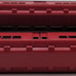MTH 30-2727-3 O Gauge Passenger Car Subway Add-on Powered Set (Set of 2) EX