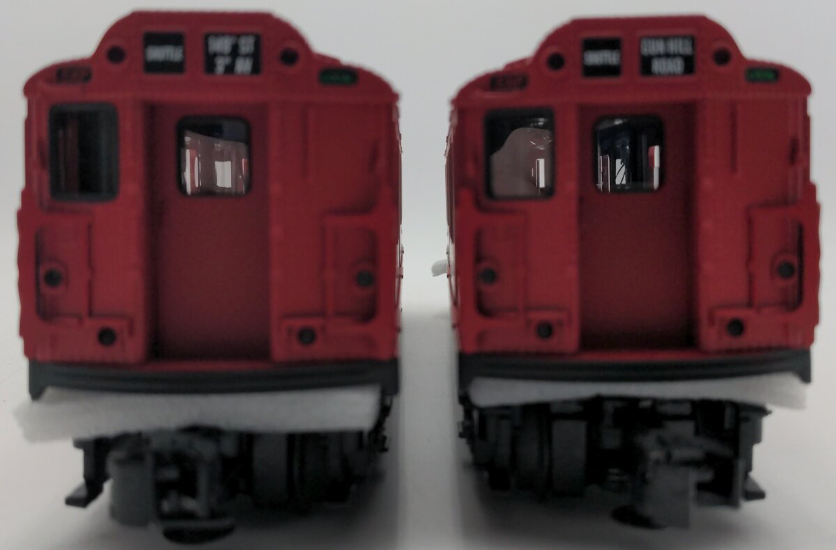 MTH 30-2727-3 O Gauge Passenger Car Subway Add-on Powered Set (Set of 2) EX