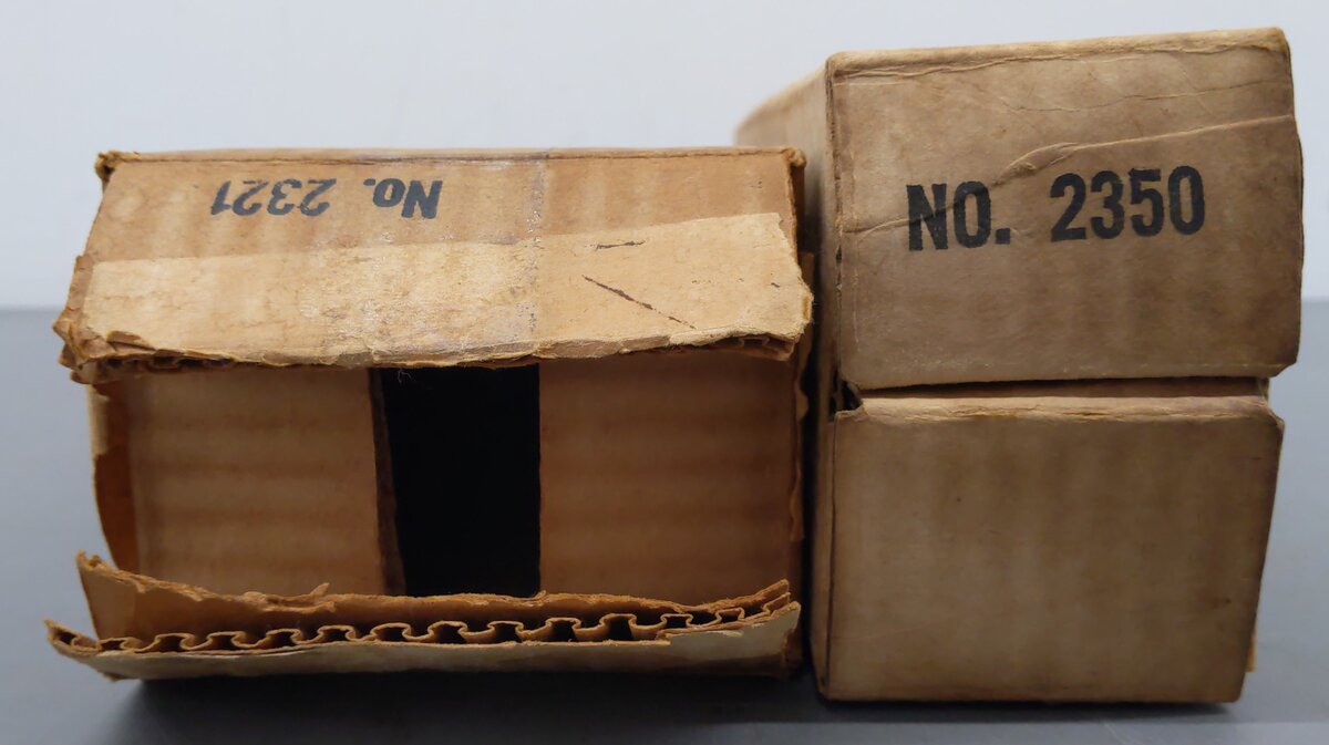 Lionel O Gauge Vintage Empty Boxes: 2350 & 2321 [2]/Box
