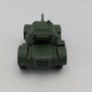 Dinky 670 Die Cast Military Green Armoured Car EX/Box