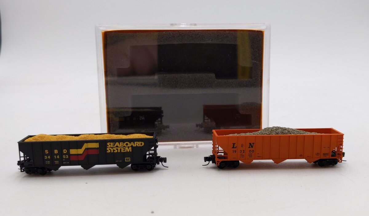 Uncle Will's Z SBO/L&N 100Ton 3-Bay Hopper #341453 & #193200 NIB