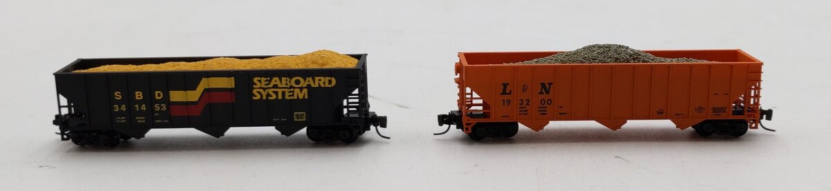 Uncle Will's Z SBO/L&N 100Ton 3-Bay Hopper #341453 & #193200 NIB