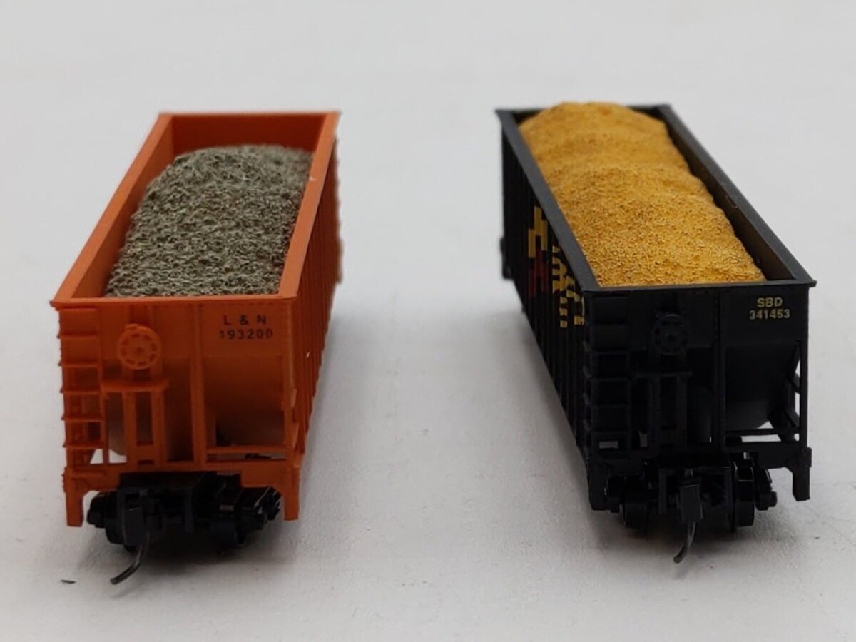Uncle Will's Z SBO/L&N 100Ton 3-Bay Hopper #341453 & #193200 NIB