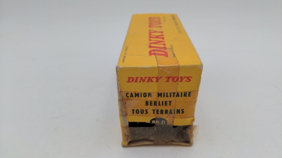 Dinky 80D 1:55 Scale Toys Military Berliet 6 x 6 All Terrain Truck EX/Box