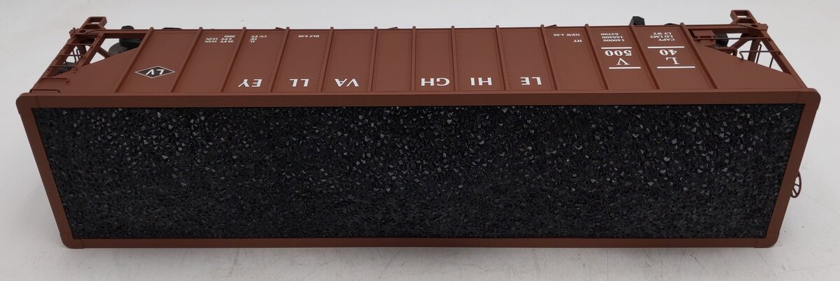 USA Trains R14020 G LV 70-Ton 3-Bay Coal Hopper with Coal Load #40500 LN