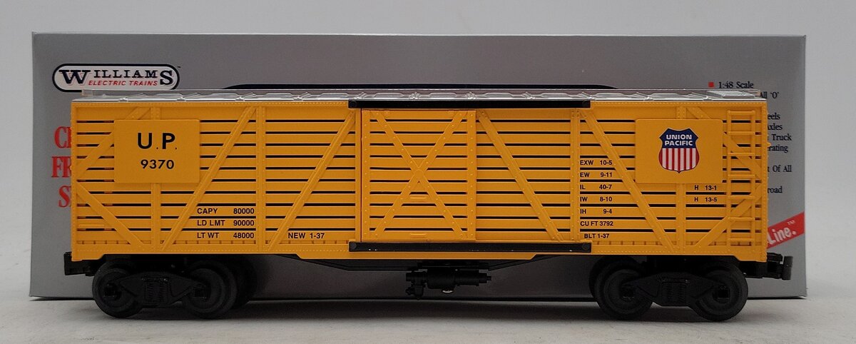 Williams 40 O Gauge Union Pacific Stock Car #9370 EX/Box