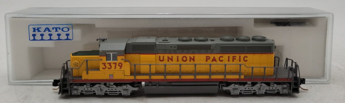 Kato 176-4909 N Scale Union Pacific SD40-2 Snout Diesel Locomotive #3379 LN/Box