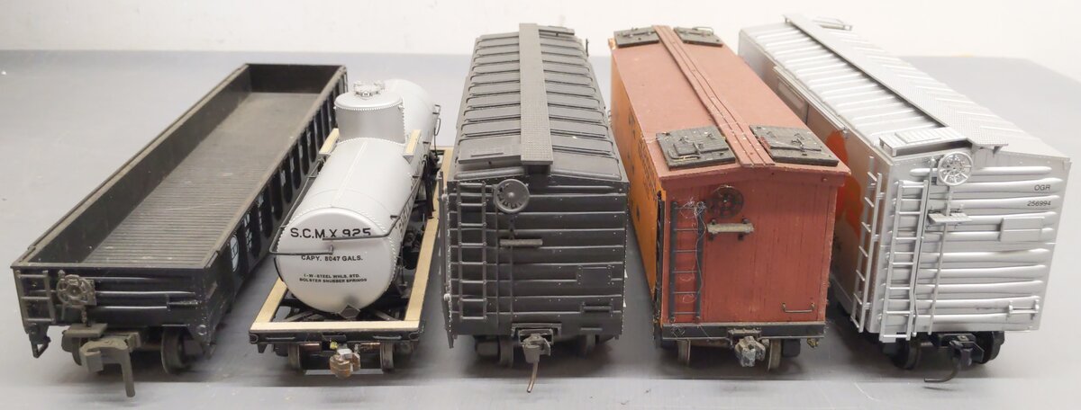Atlas and Other O Scale Assorted Freight Cars (2-Rail) (5)