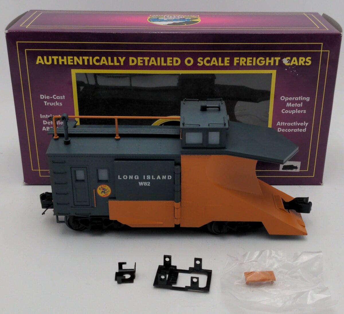 MTH 20-98803 O LIRR Snow Plow EX/Box