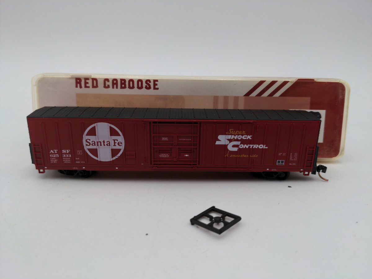 Red Caboose RN-17209 Santa Fe 62' Beer Car Box Car #625333 LN/Box