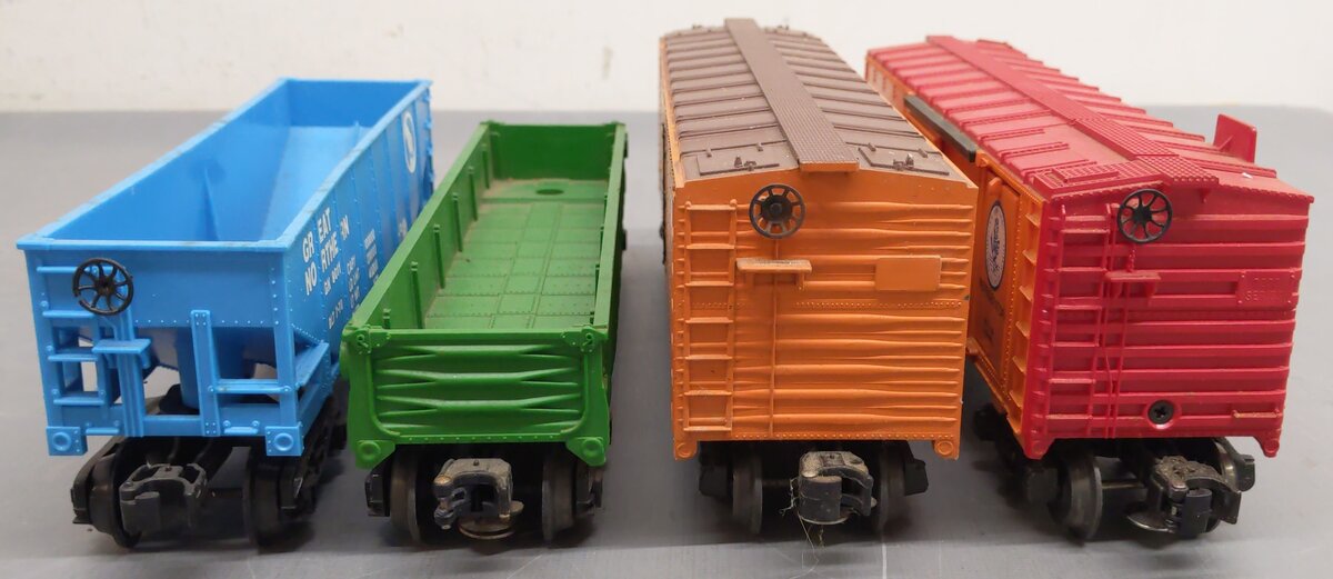 Lionel & Other O Scale Assorted Freight Cars (4): #9141, #19808, #9011, & #91320