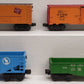 Lionel & Other O Scale Assorted Freight Cars (4): #9141, #19808, #9011, & #91320