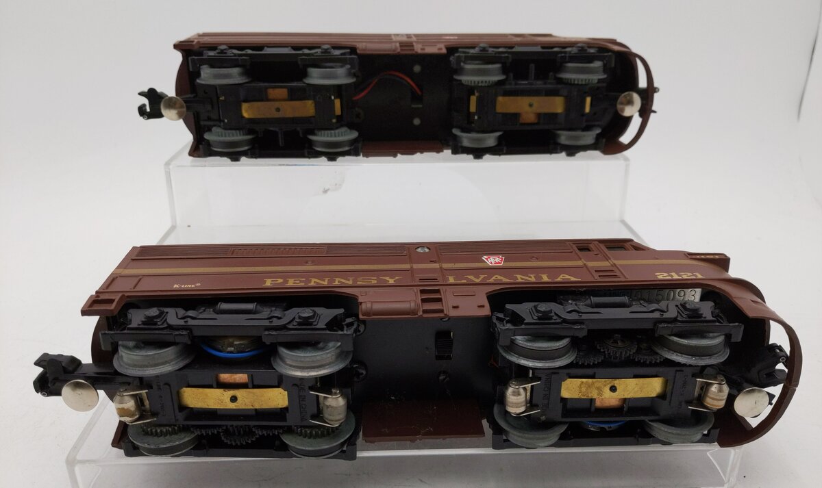 K-Line K2121 O Pennsylvania Alco AA Diesel Locomotive Set #2121 EX