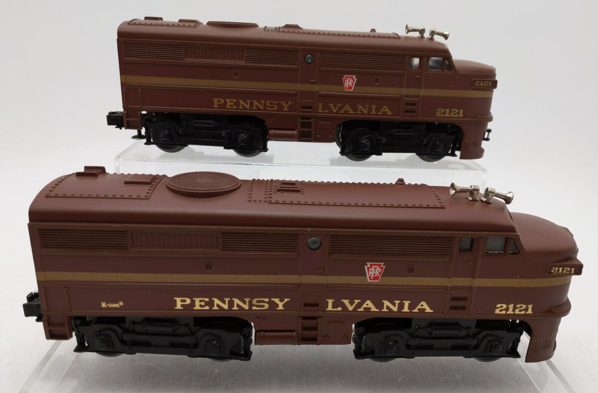 K-Line K2121 O Pennsylvania Alco AA Diesel Locomotive Set #2121 EX