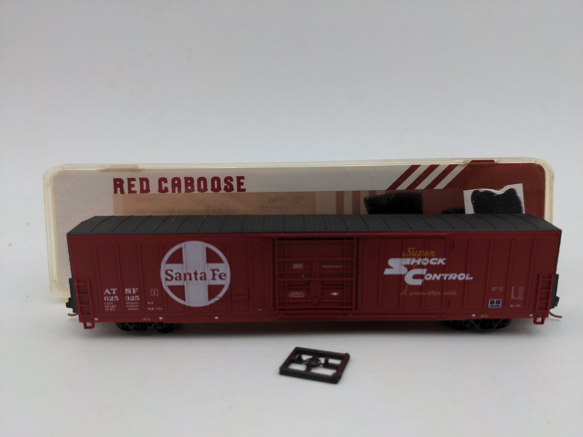 Red Caboose RN-17209 N Scale Santa Fe 62' Beer Car Box Car #625325 LN/Box