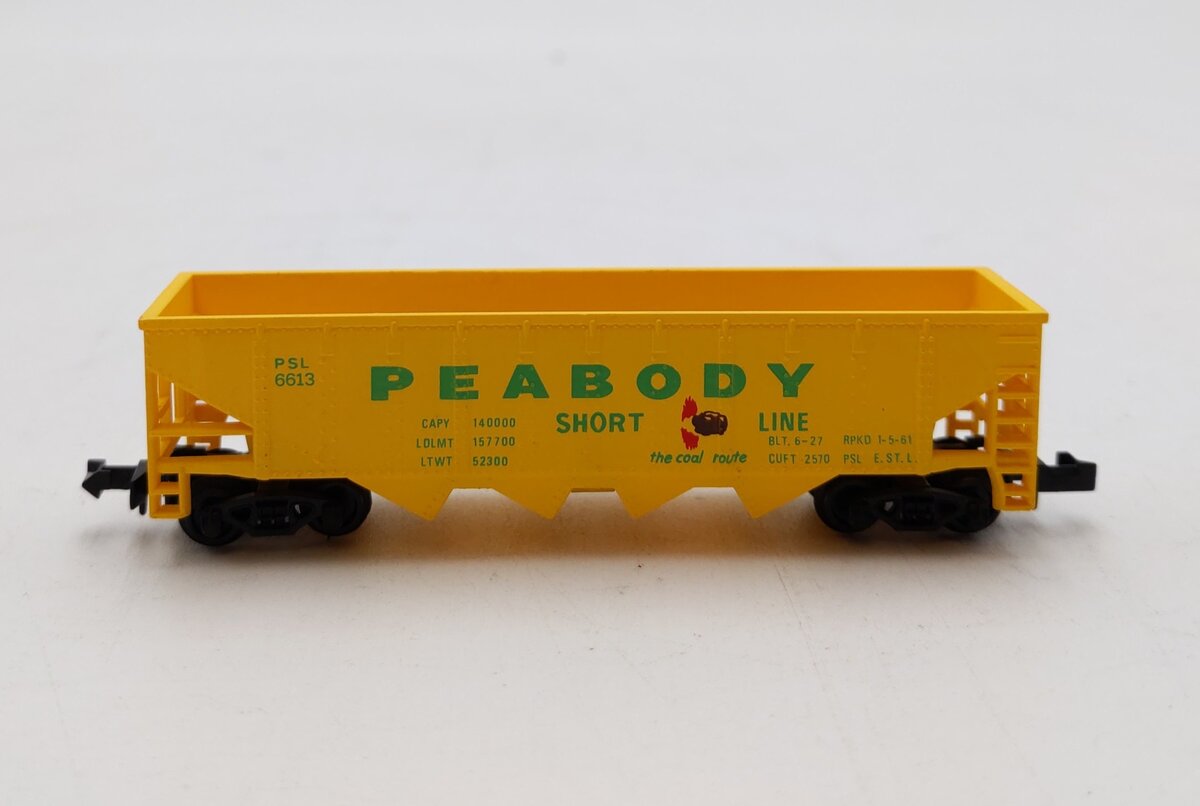 Model Power 3220 N Scale Peabody Hopper #6613 NIB