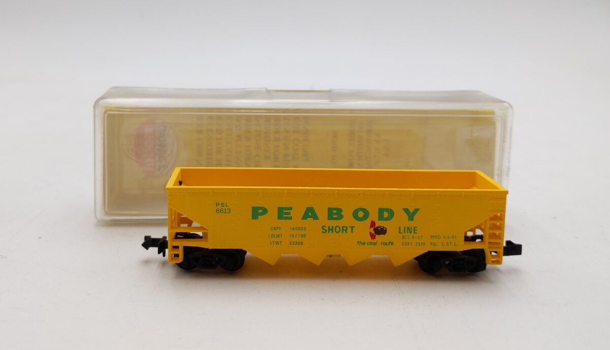 Model Power 3220 N Scale Peabody Hopper #6613 NIB