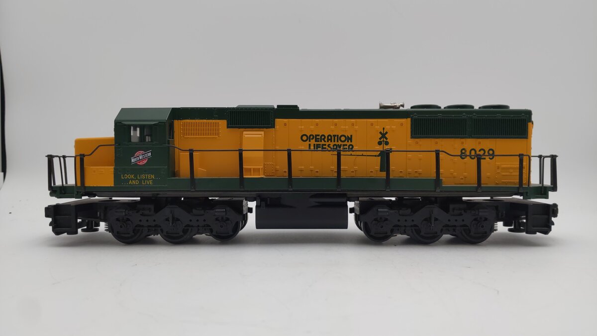 MTH 30-2006 O Chicago North Western SD60 027 Diesel Engine w/PS #8029 VG