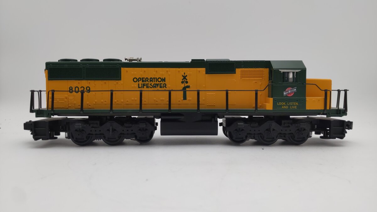 MTH 30-2006 O Chicago North Western SD60 027 Diesel Engine w/PS #8029 VG