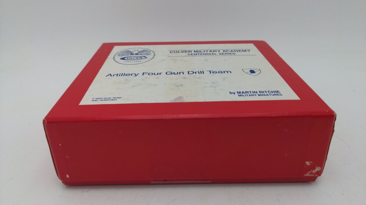 W. Britain Artillery Four Gun Drill Team Culver 1894 - 1994 LN/Box