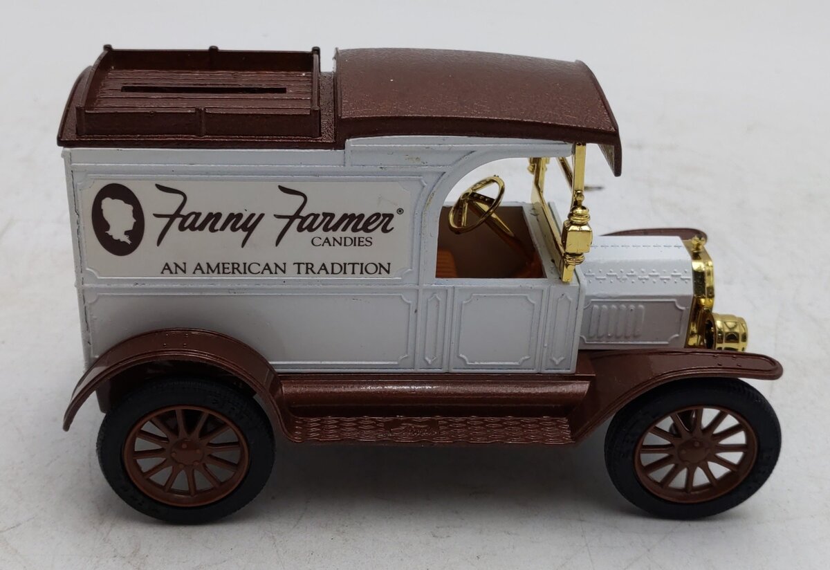 Ertl 1913 Fanny Farmer Model T Coin Bank EX