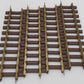 Lionel 8-82002 G Scale Brass 11-3/4" Straight Tracks With Track Pins (Pack of 4) VG