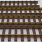 Lionel 8-82002 G Scale Brass 11-3/4" Straight Tracks With Track Pins (Pack of 4) VG