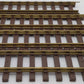 Lionel 8-82002 G Scale Brass 11-3/4" Straight Tracks With Track Pins (Pack of 4) VG