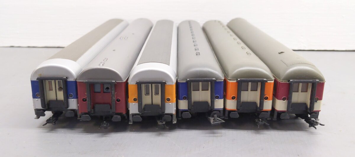 ROWA HO Assorted Passenger Cars: 3211, 3202, 3203, 3219, 3114, 3212 [6] EX