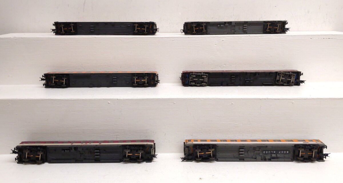 ROWA HO Assorted Passenger Cars: 3211, 3202, 3203, 3219, 3114, 3212 [6] EX