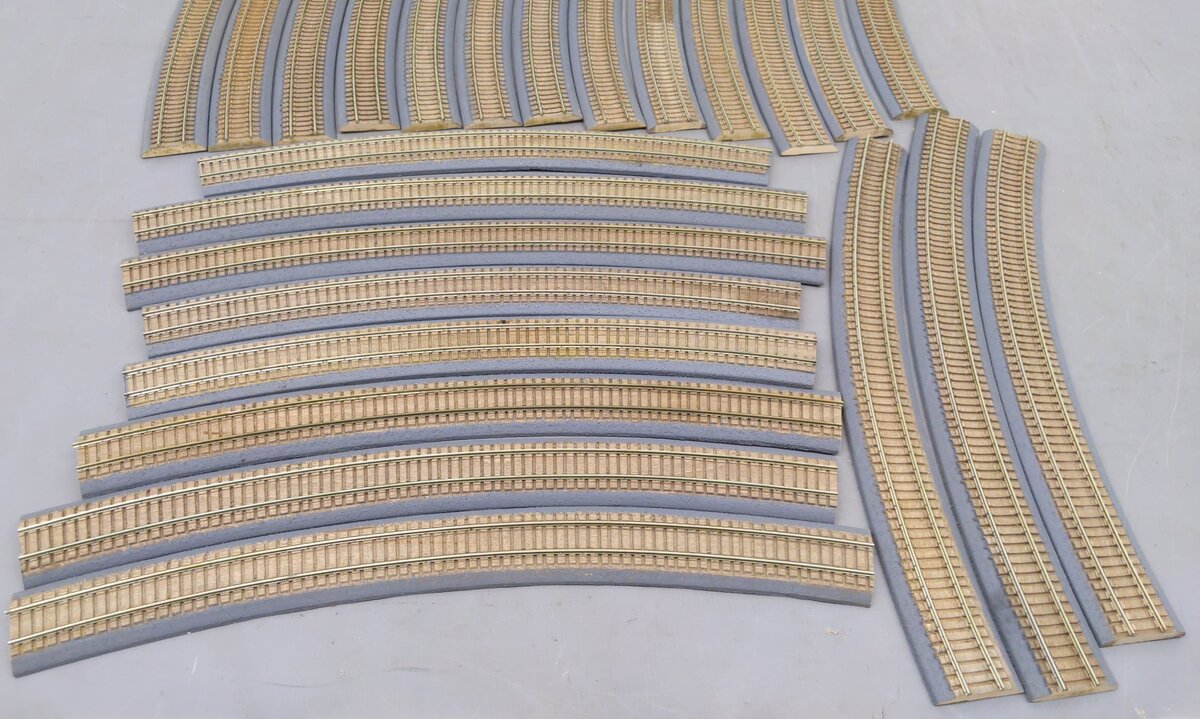 HO Custom Code 100 Curved Track Sections EX