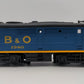 Lionel Vintage O Custom Baltimore & Ohio Diesel Locomotive #1980