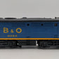 Lionel Vintage O Custom Baltimore & Ohio Diesel Locomotive #2023