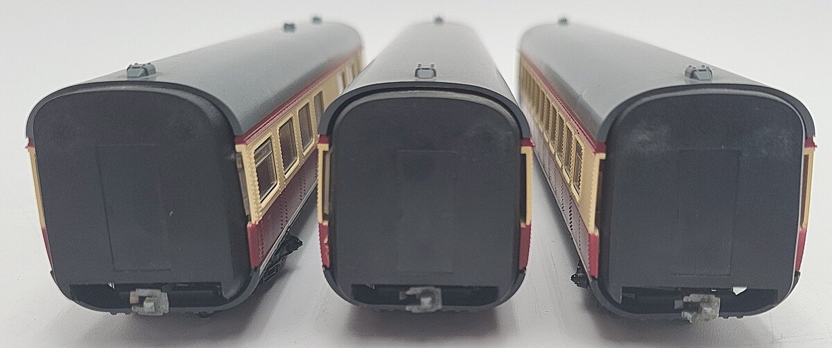 Roco 04070A HO Scale TEE Helvita VT 601 3 Car Passenger Set EX/Box