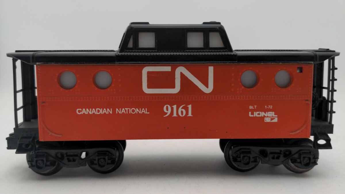Lionel 6-9161 O Gauge Canadian National Caboose VG