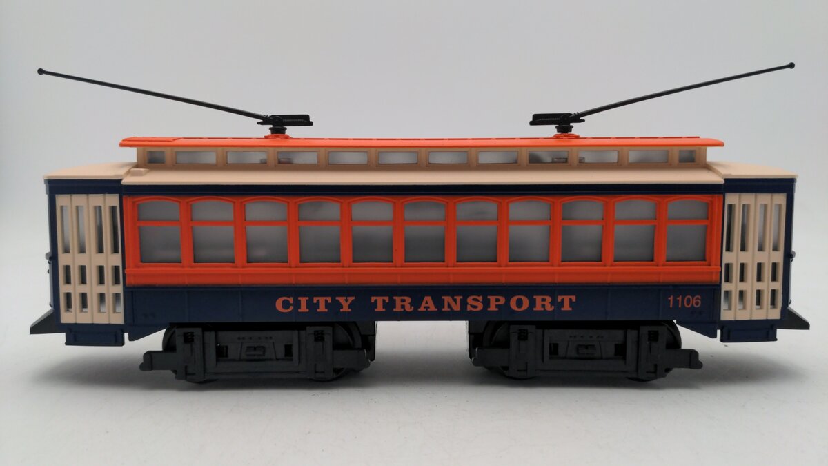 Industrial Rail IDMU1403 O27 City Transport Powered Trolley #1106 EX