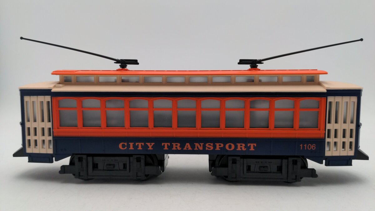 Industrial Rail IDMU1403 O27 City Transport Powered Trolley #1106 EX