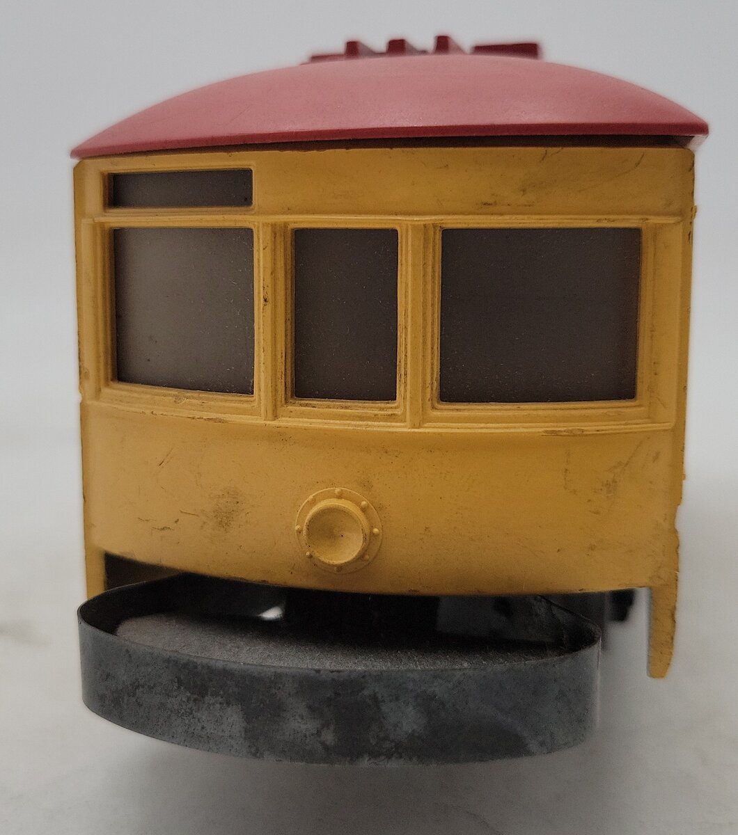 Lionel 60 Vintage O Gauge Postwar Lionelville Trolley with Black Lettering VG