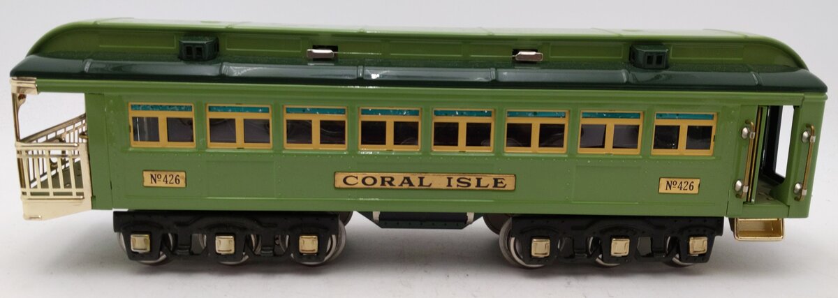 MTH 426 Coral Isle Standard Gauge Observation #426 LN