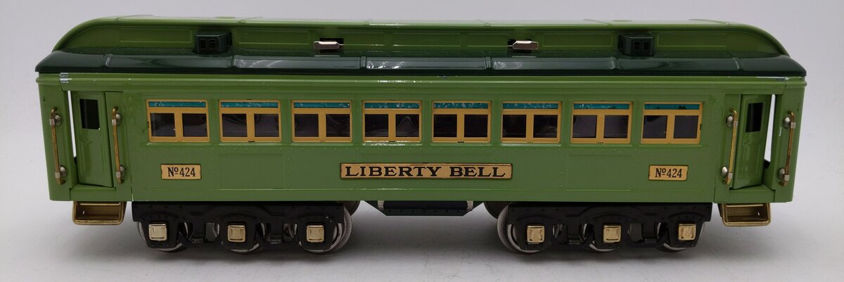 MTH 424 MTH Standard Gauge Liberty Bell Pullman #424 EX