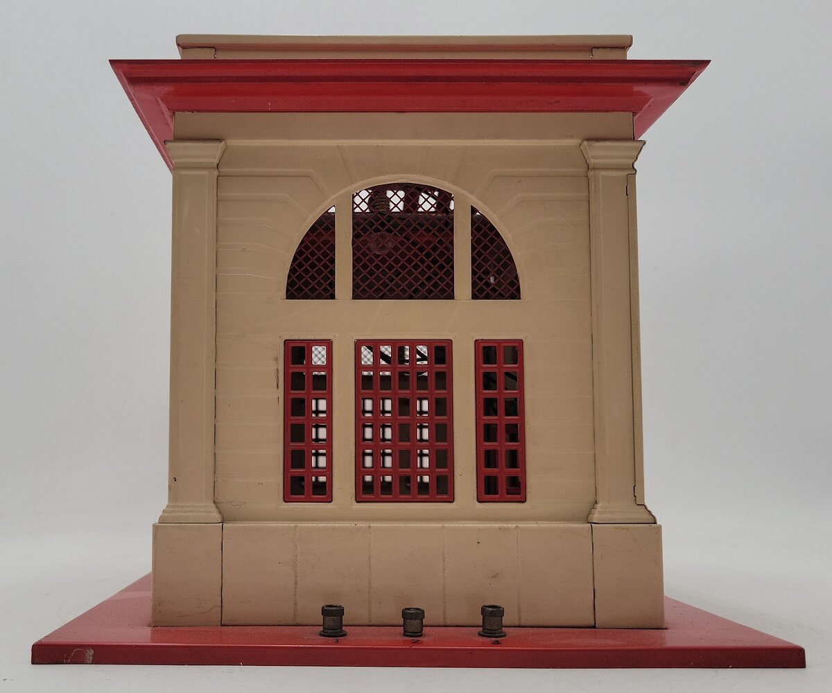 Lionel 115 O Gauge Vintage Lighted Tinplate Passenger Station VG